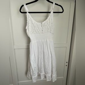 White Sun Dress
